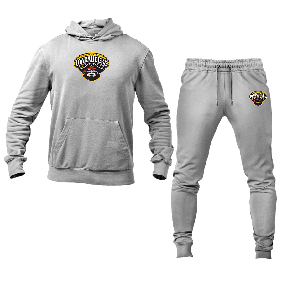 Men's Bradenton Marauders Logo Hoodie Joggers Set