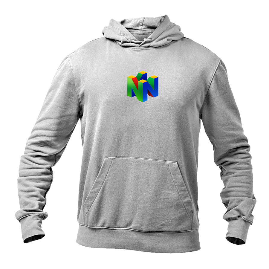 Men's Nintendo N64 Logo Pullover Hoodie
