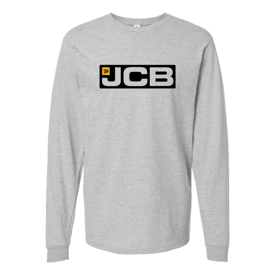 Men's JCB Logo Cotton Long Sleeve T-Shirt