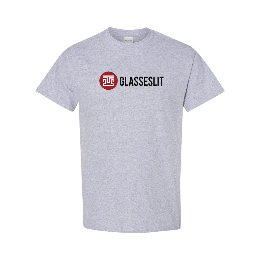 Men's Glasseslit Logo Cotton T-Shirt