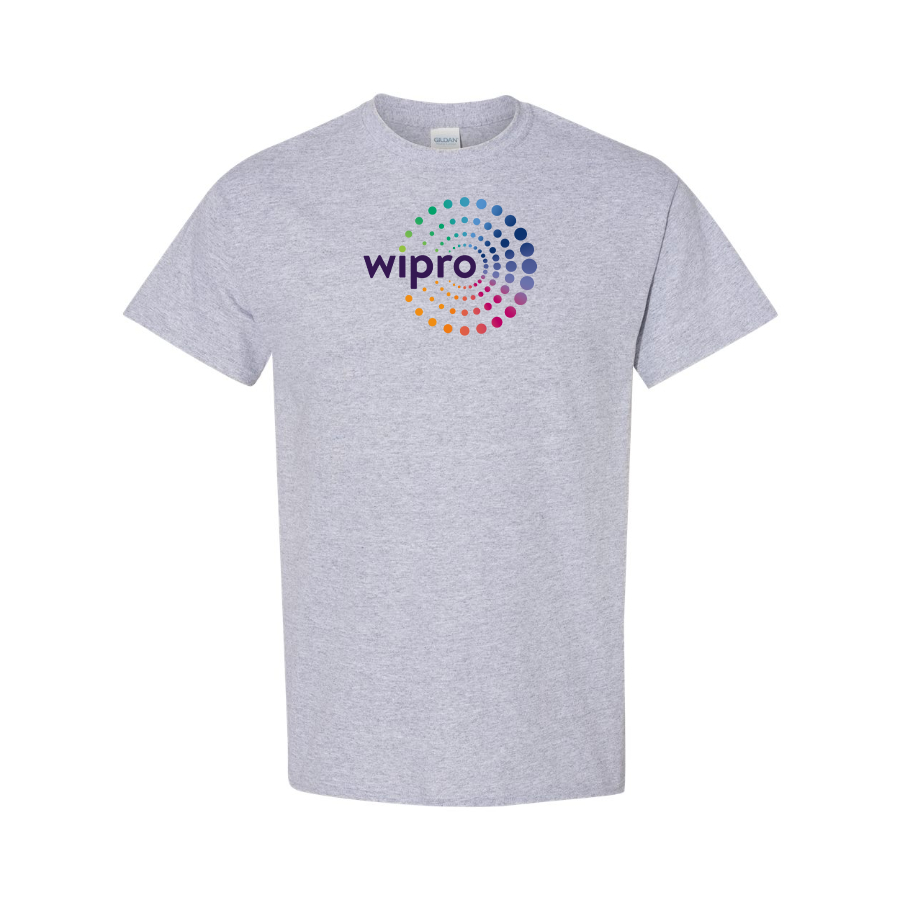 Men's Wipro Logo Cotton T-Shirt