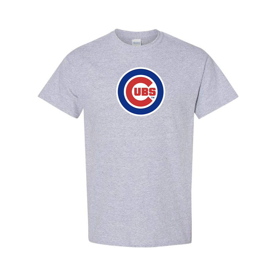 Men's Chicago Cubs Logo Cotton T-Shirt