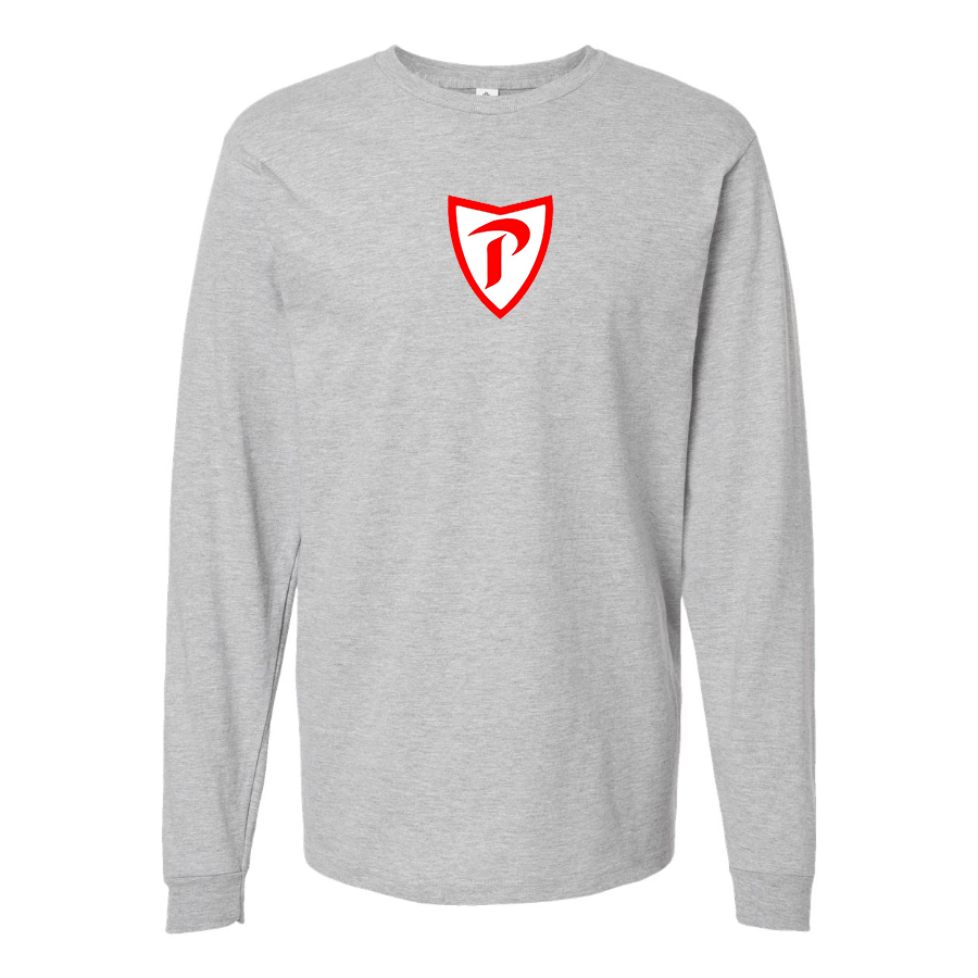 Men's Prince Motor Company Logo Cotton Long Sleeve T-Shirt