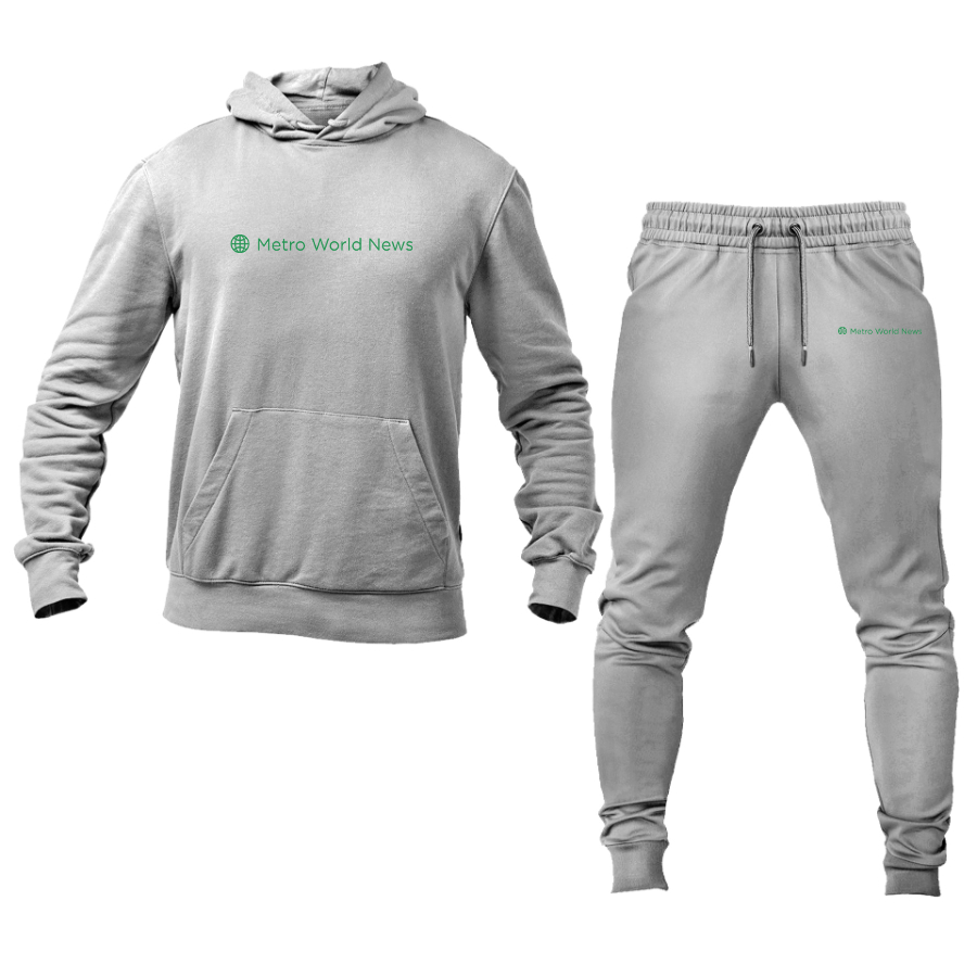 Men's Metro International Logo Hoodie Joggers Set