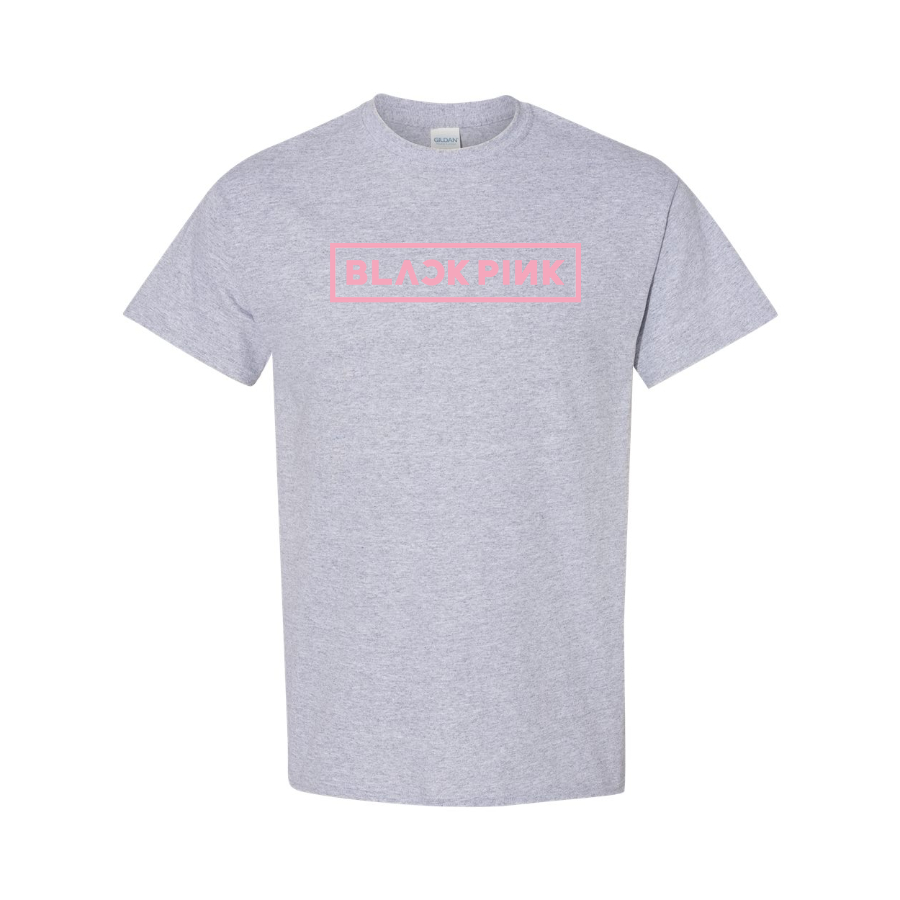Men's Blackpink Logo Cotton T-Shirt