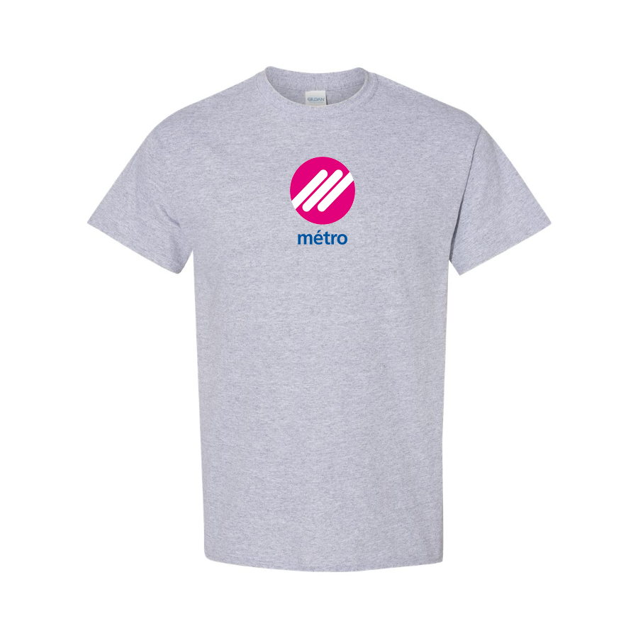 Men's Lausanne Métro Logo Cotton T-Shirt