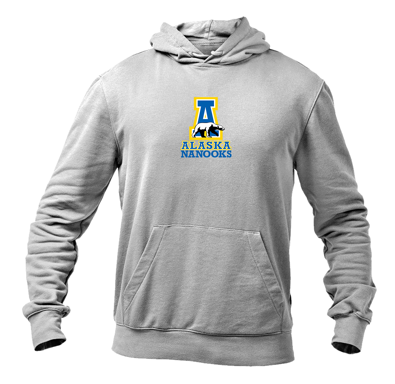 Men's Alaska Nanooks Gildan Heavy Blend Hooded Sweatshirt