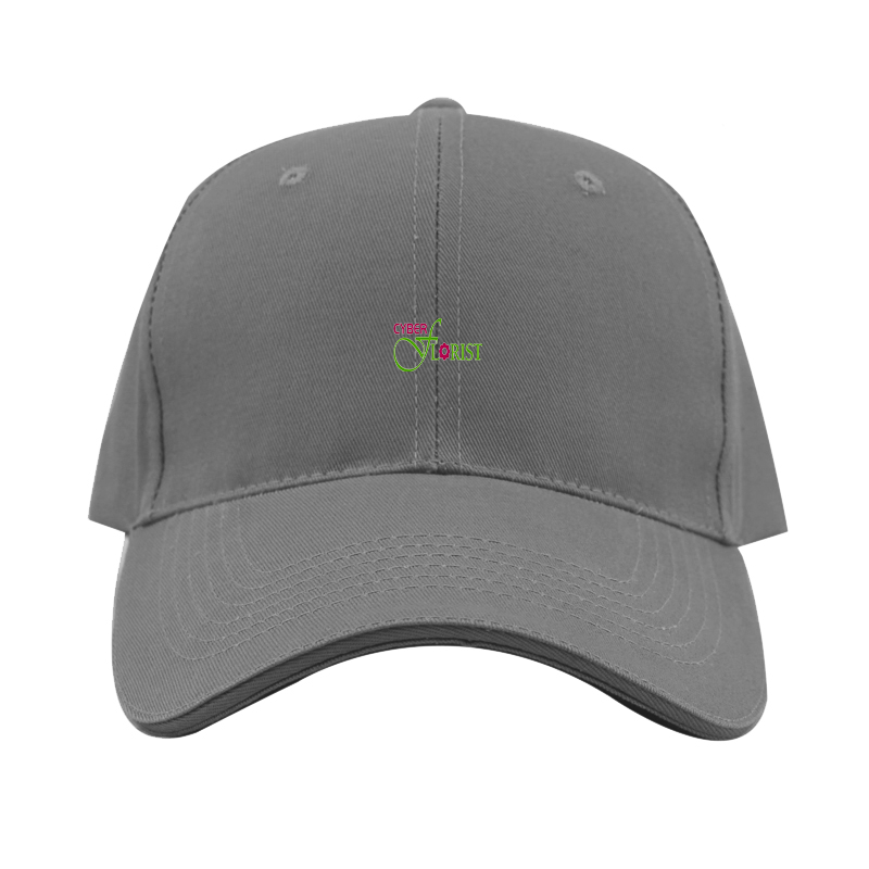 Cyber Florist Logo Dad Baseball Cap Hat