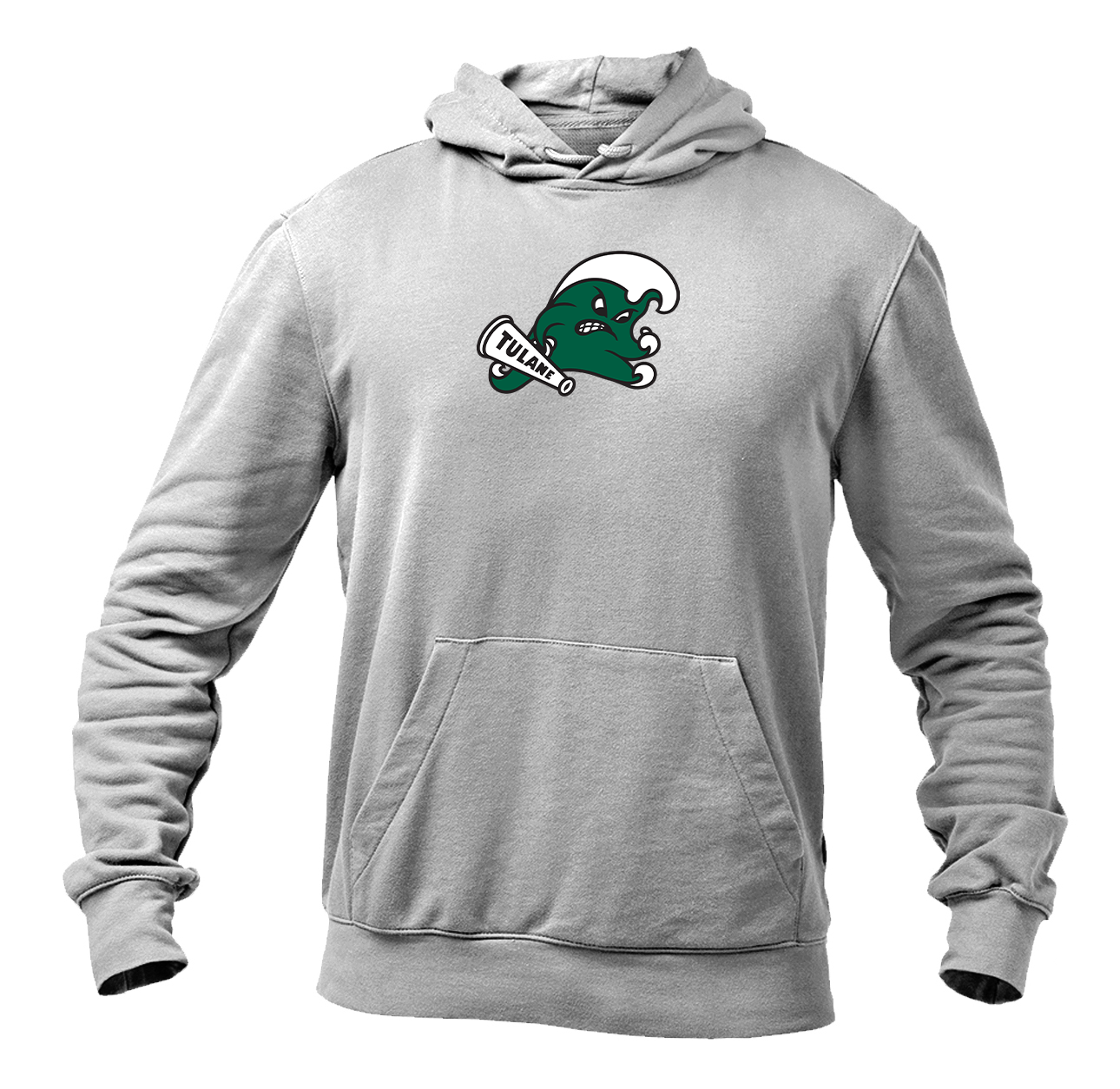 Men's Tulane Green Wave Logo Pullover Hoodie
