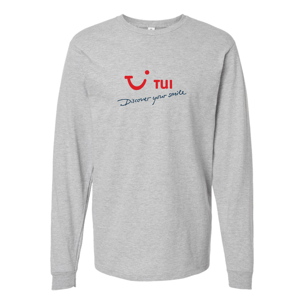 Men's tui Logo Cotton Long Sleeve T-Shirt