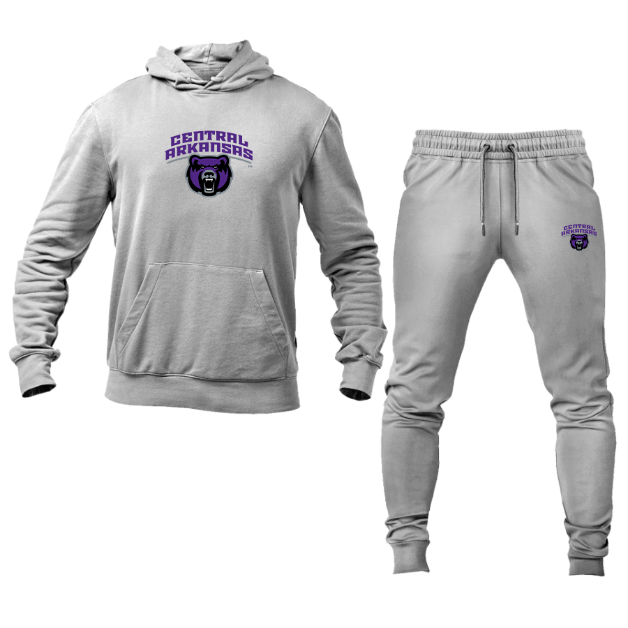 Men's Central Arkansas Bears Hoodie Joggers Set