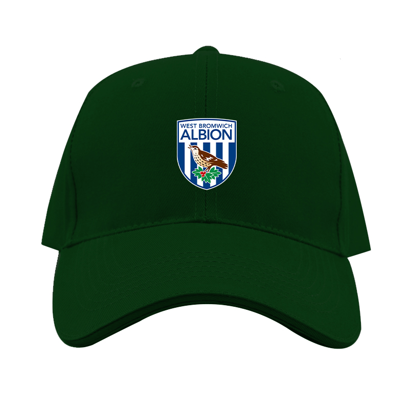 West Bromwich Albion Soccer Dad Baseball Cap Hat