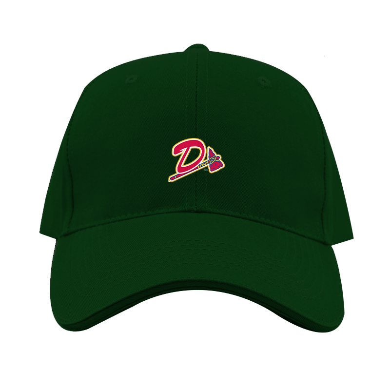 Danville Braves Logo Dad Baseball Cap Hat