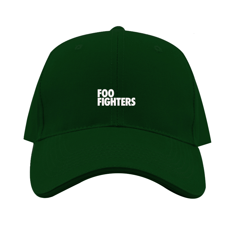 Foo Fighters Logo Dad Baseball Cap Hat