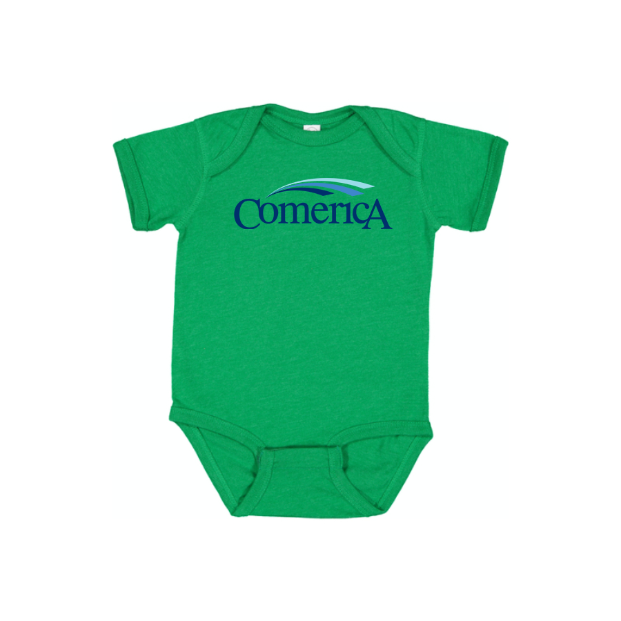 Comerica Logo Baby Onesie Romper