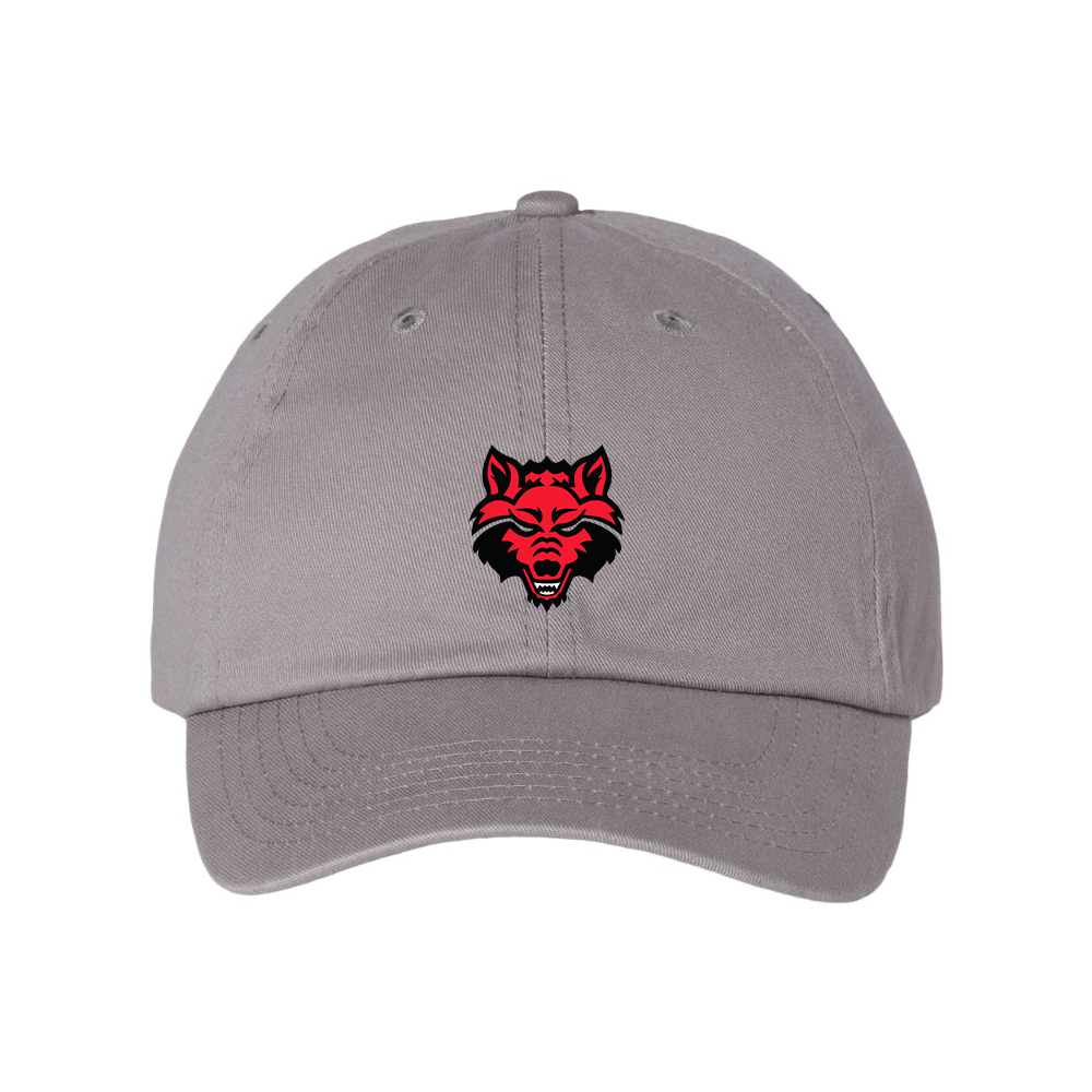 Arkansas State Red Wolves Valucap Adult Bio-Washed Classic Dad Hat
