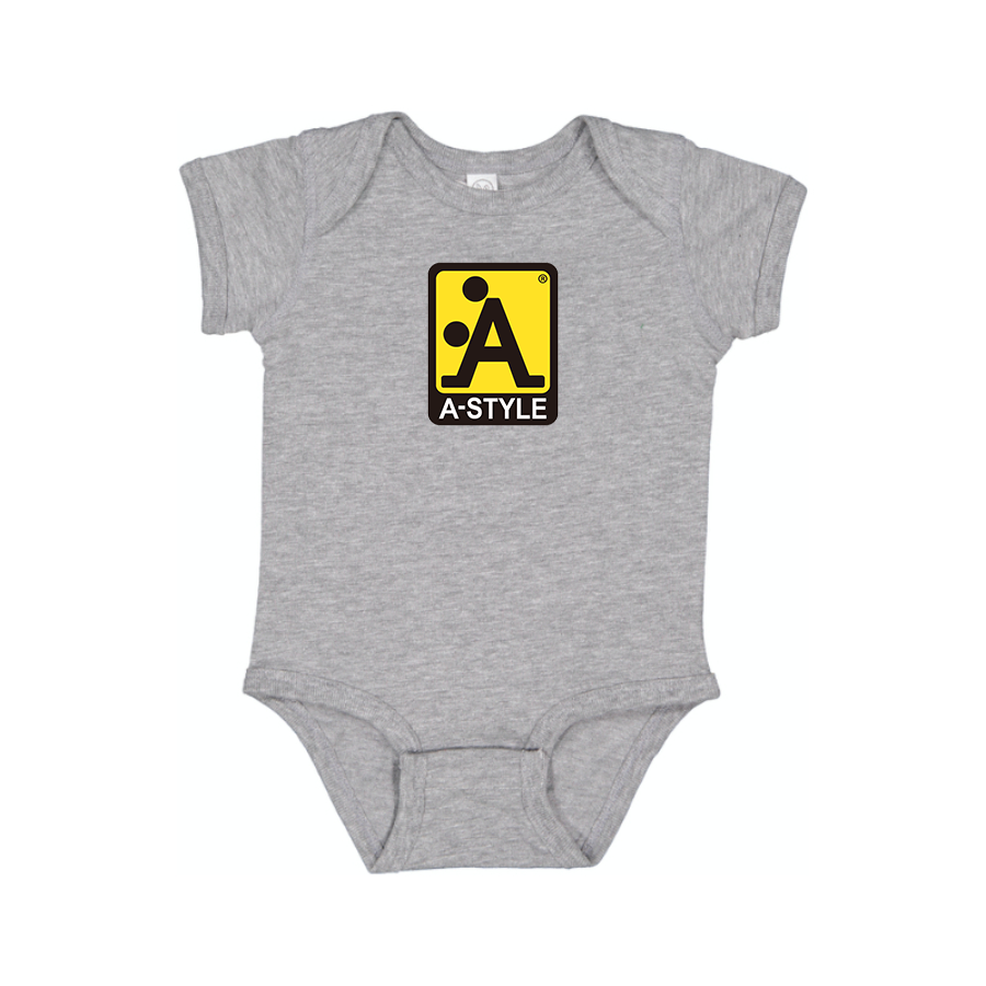 A Style Logo Baby Onesie Romper