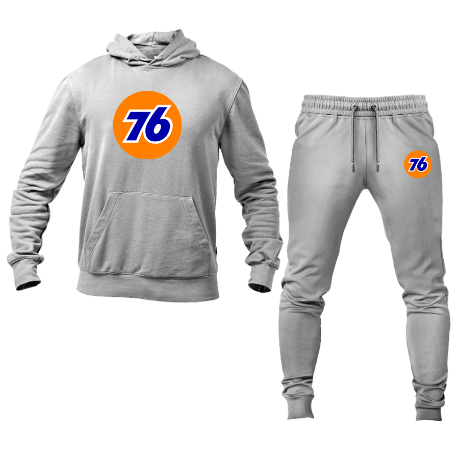 Men's 76 Gas Station Hoodie Joggers Set