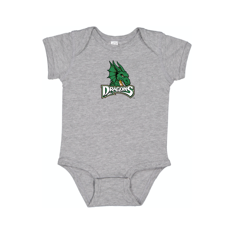 Dayton Dragons Logo Baby Onesie Romper
