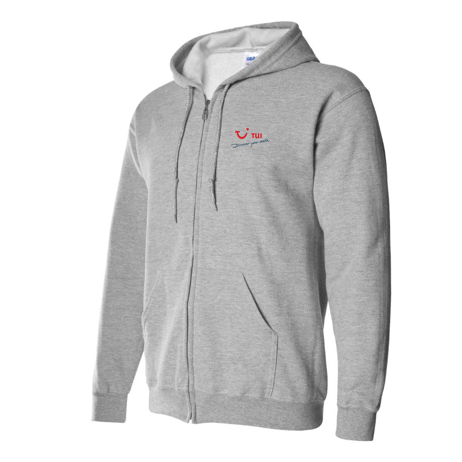 Men's tui Logo Zipper Hoodie
