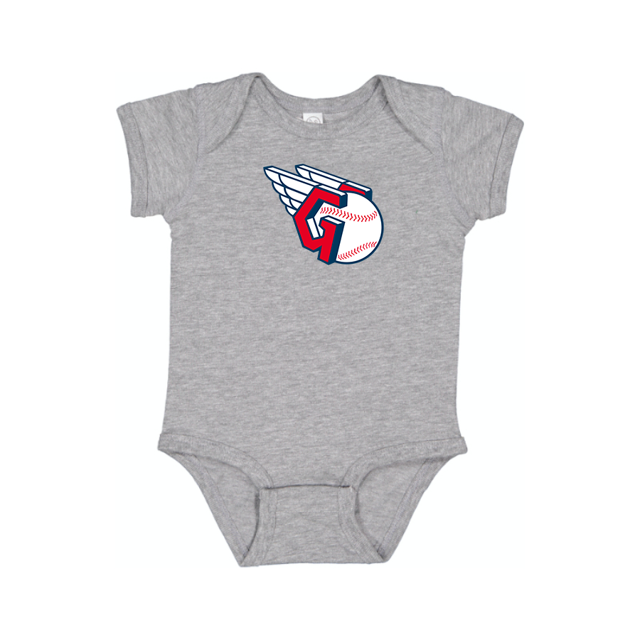 Cleveland Guardians Logo Baby Onesie Romper