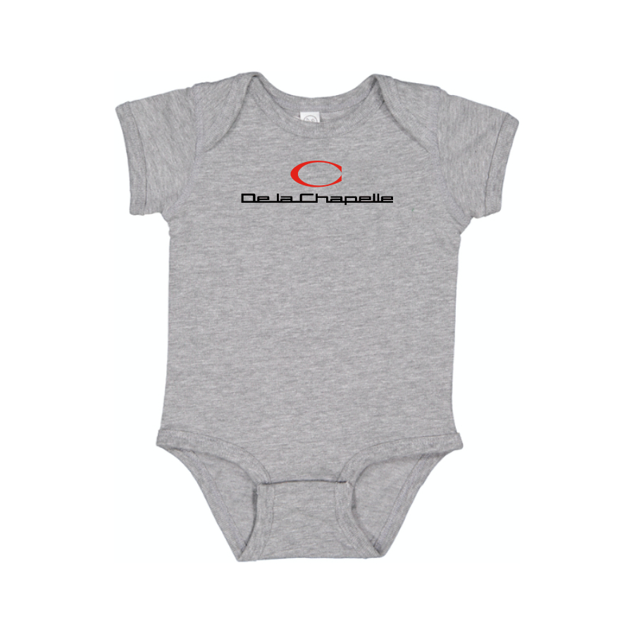 De La Chapelle Logo Baby Onesie Romper