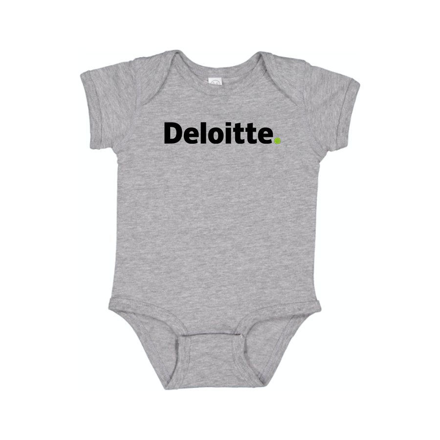 Deloitte Logo Baby Onesie Romper