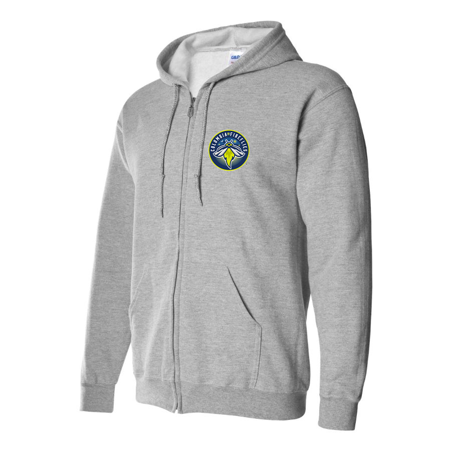 Men's Columbia Fireflies Logo Zipper Hoodie