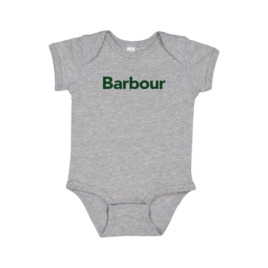 Barbour Logo Baby Onesie Romper