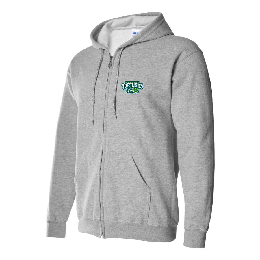 Men's Daytona Tortugas Logo Zipper Hoodie