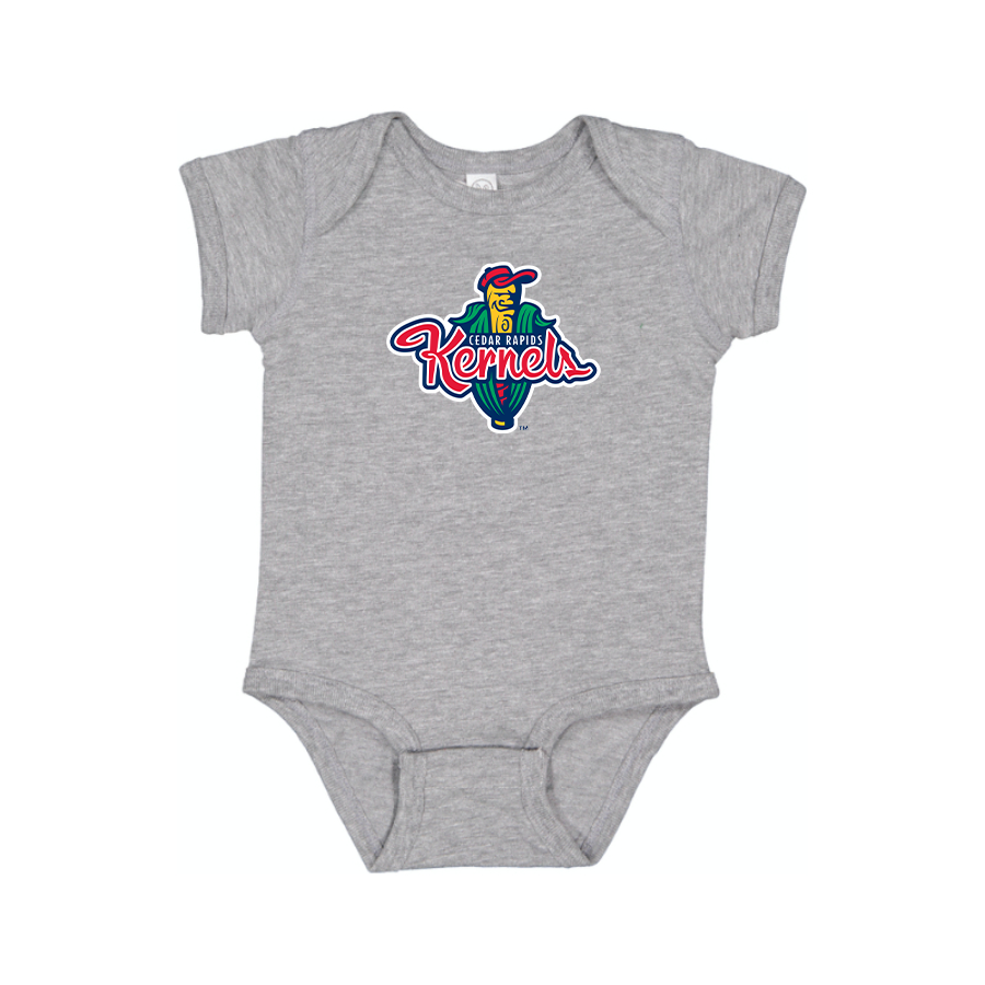 Cedar Rapids Kernels Logo Baby Onesie Romper