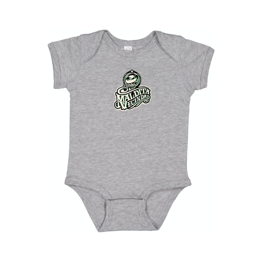 Maldita Vecindad Logo Baby Onesie Romper