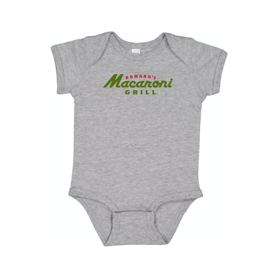 Romano_s Macaroni Grill Logo Baby Onesie Romper