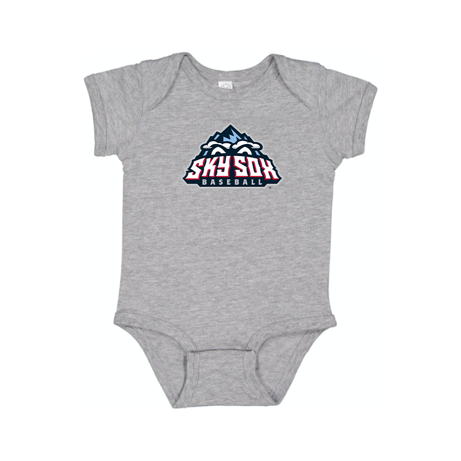 Colorado Springs Sky Sox Logo Baby Onesie Romper
