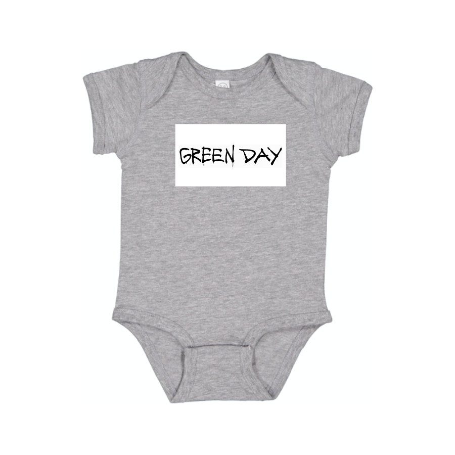 Green Day Logo Baby Onesie Romper