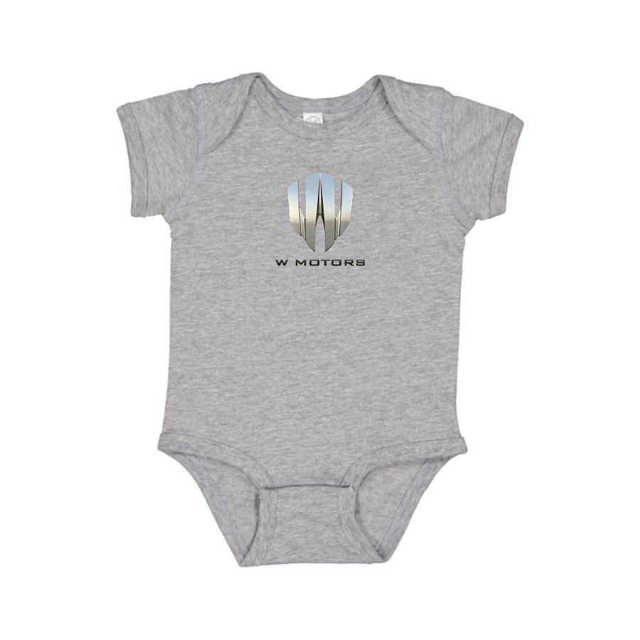 W Motors Logo Baby Onesie Romper