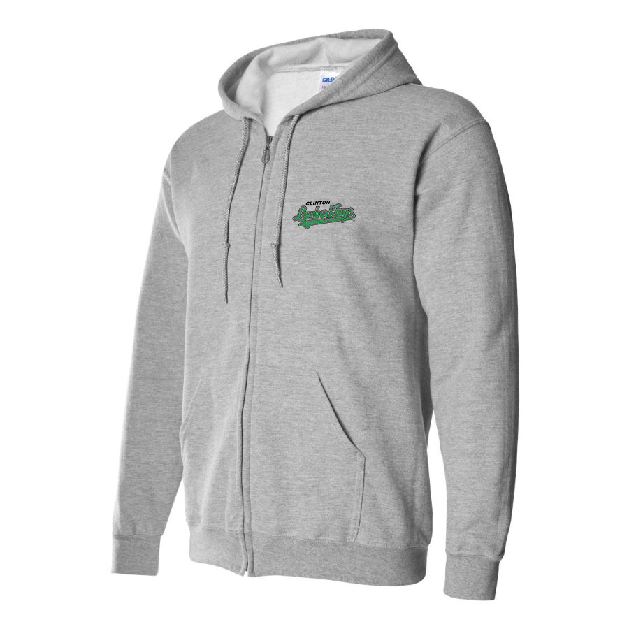 Men's Clinton LumberKings Logo Zipper Hoodie
