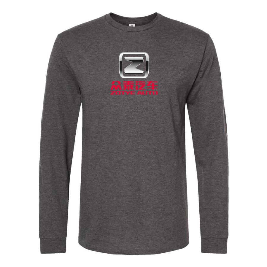 Men's Zotye Logo Cotton Long Sleeve T-Shirt