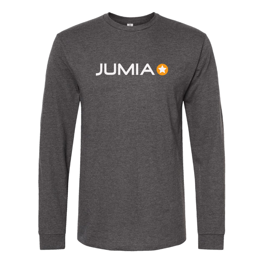 Men's Jumia Logo Cotton Long Sleeve T-Shirt