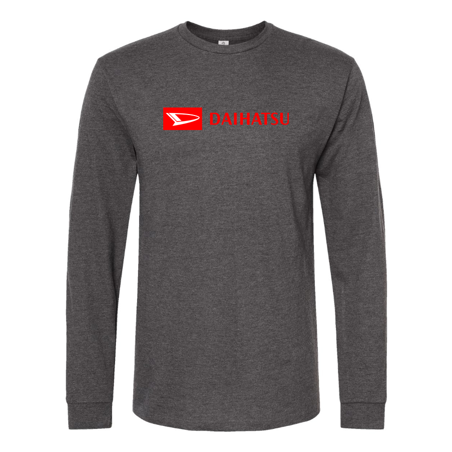 Men's Daihatsu Logo Cotton Long Sleeve T-Shirt
