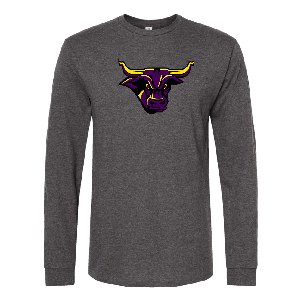 Men's Minnesota State Mavericks Logo Cotton Long Sleeve T-Shirt