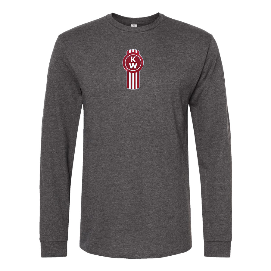Men's Kenworth Logo Cotton Long Sleeve T-Shirt
