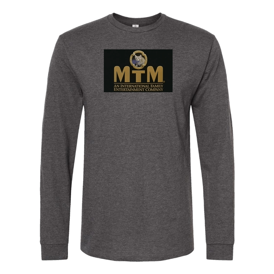 Men's MTM Logo Cotton Long Sleeve T-Shirt