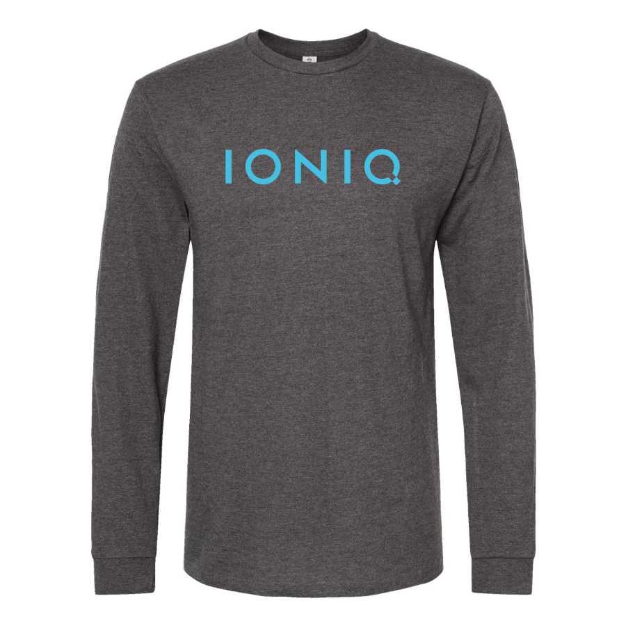 Men's Ioniq Logo Cotton Long Sleeve T-Shirt