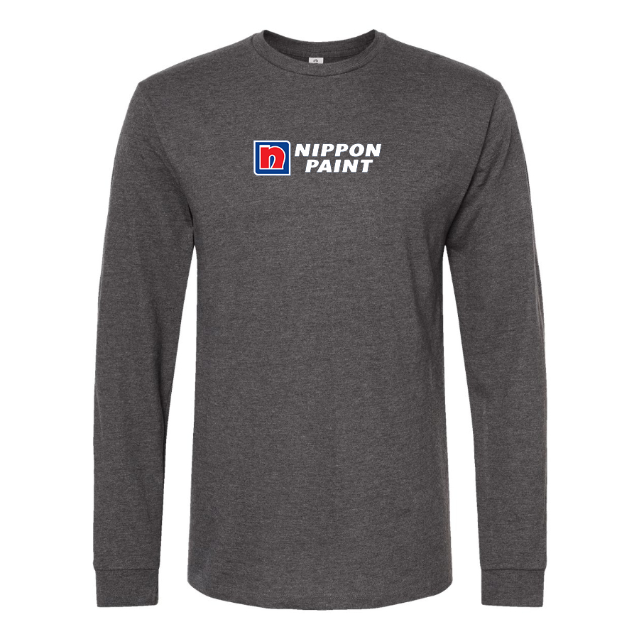 Men's Nippon Paint Logo Cotton Long Sleeve T-Shirt