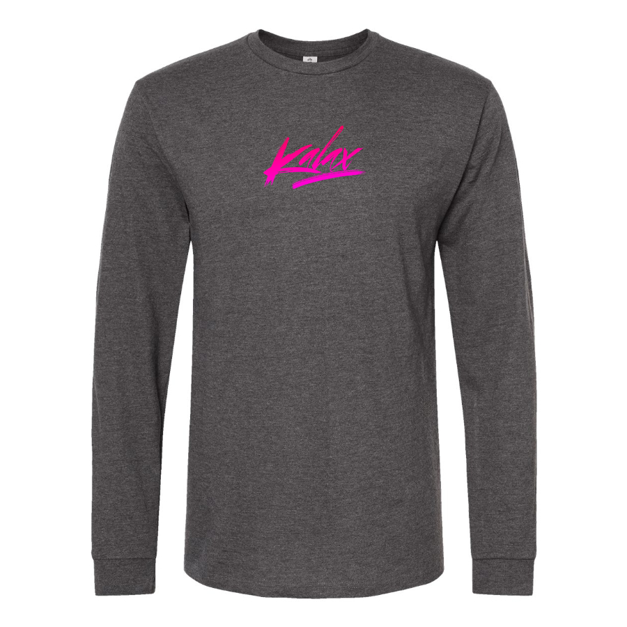Men's Kalax Logo Cotton Long Sleeve T-Shirt