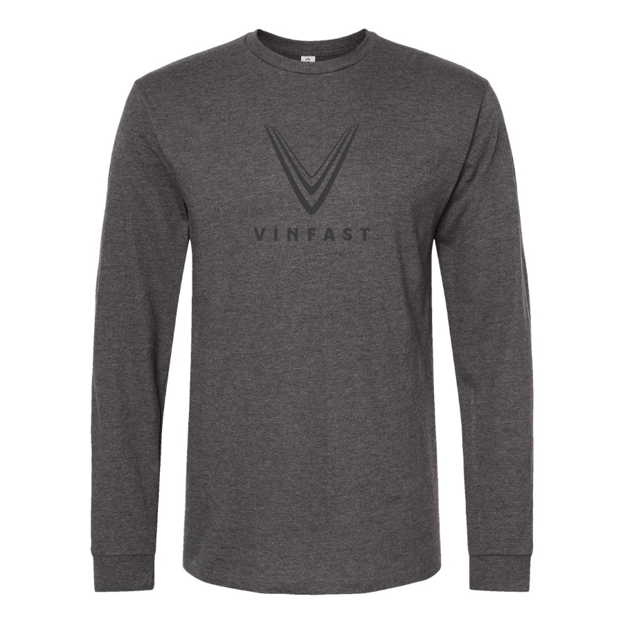 Men's VinFast Logo Cotton Long Sleeve T-Shirt