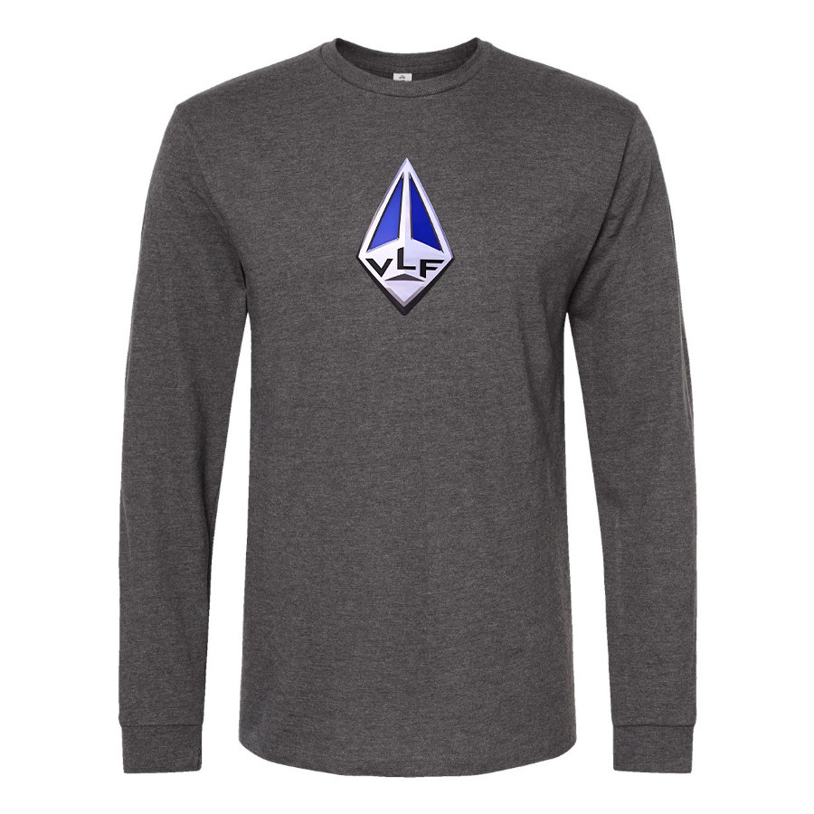 Men's VLF Logo Cotton Long Sleeve T-Shirt