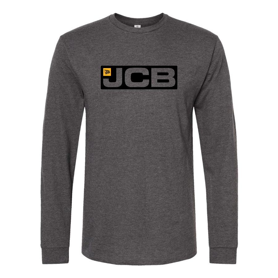 Men's JCB Logo Cotton Long Sleeve T-Shirt
