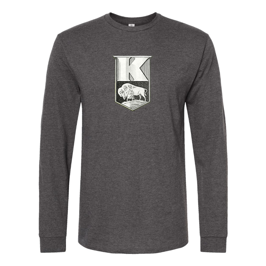 Men's Kaiser Logo Cotton Long Sleeve T-Shirt